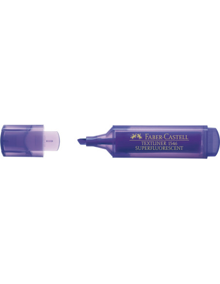FC154636,Textmarker violet superfluorescent 1546 faber-castell