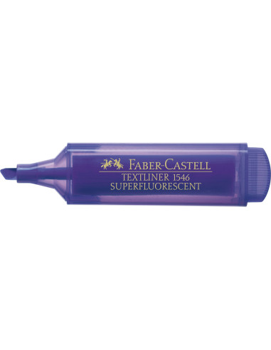 FC154636,Textmarker violet superfluorescent 1546 faber-castell
