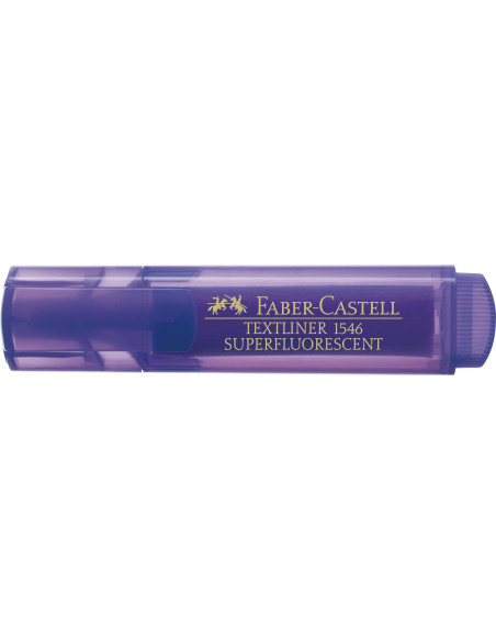 FC154636,Textmarker violet superfluorescent 1546 faber-castell