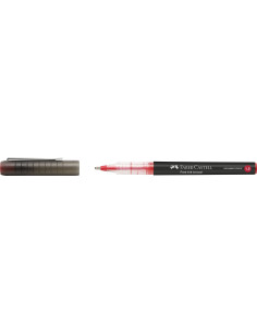FC348321,Roller free ink 1.5mm rosu faber-castell