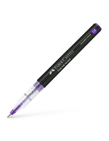 FC348336,Roller free ink 1.5mm violet faber-castell