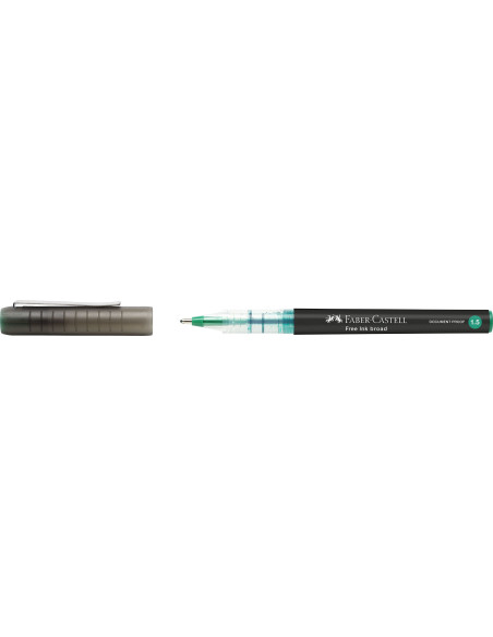 FC348363,Roller free ink 1.5mm verde faber-castell