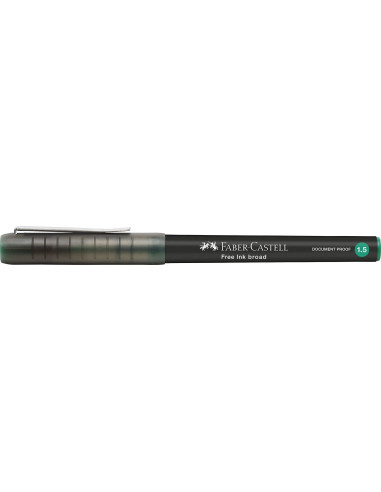 FC348363,Roller free ink 1.5mm verde faber-castell
