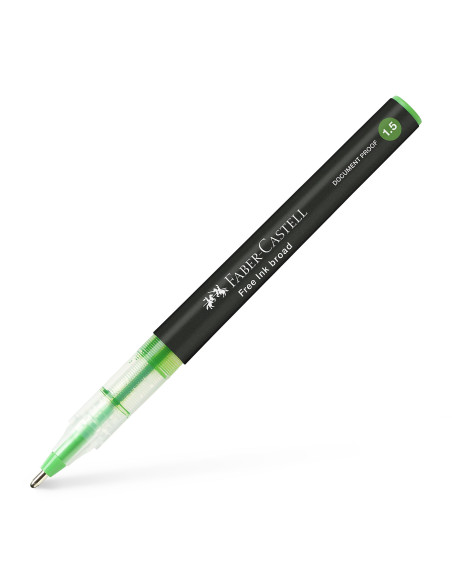 FC348366,Roller free ink 1.5mm vernil faber-castell