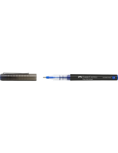FC348351,Roller free ink 1.5mm albastru faber-castell
