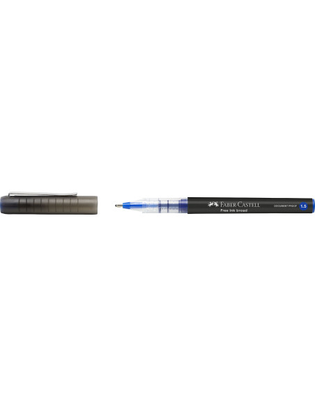 FC348351,Roller free ink 1.5mm albastru faber-castell