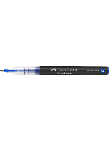 FC348351,Roller free ink 1.5mm albastru faber-castell