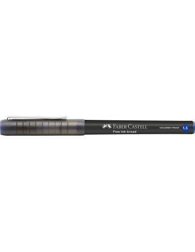 FC348351,Roller free ink 1.5mm albastru faber-castell