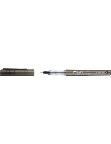 FC348299,Roller free ink needle 0.7mm negru faber-castell