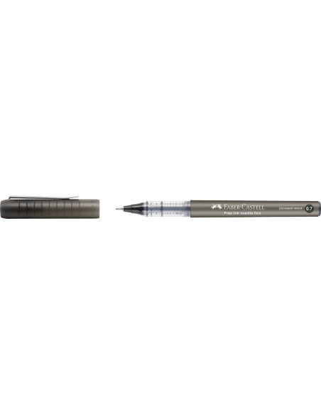 FC348299,Roller free ink needle 0.7mm negru faber-castell
