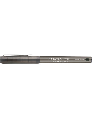 FC348299,Roller free ink needle 0.7mm negru faber-castell