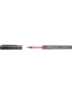 FC348603,Roller free ink needle 0.5mm rosu faber-castell