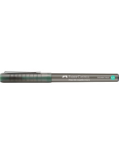 FC348604,Roller free ink needle 0.5mm verde faber-castell 2