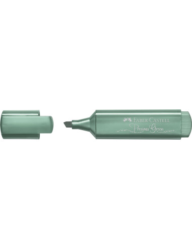 FC154639,Textmarker verde metalizat 1546 faber-castell