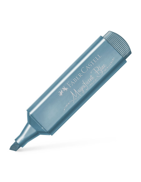 FC154647,Textmarker albastru metalizat 1546 faber-castell