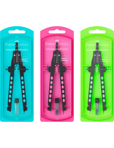 FC174342,Compas factory neon 2022 faber-castell