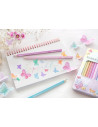 FC201910,Set cadou 12 creioane colorate pastel sparkle faber-castell