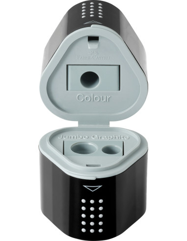 FC283899,Ascutitoare tripla grip 2001 neagra faber-castell.