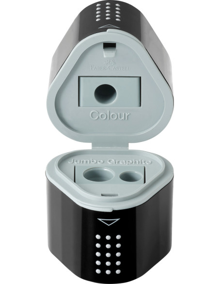 FC283899,Ascutitoare tripla grip 2001 neagra faber-castell.