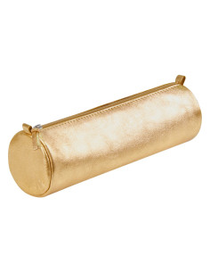 SKE039,Penar cilindric din piele Cuirise, Clairefontaine Golden