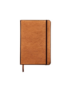 CAI201,Notebook cu copertă tare din piele Cuirise, A5, Clairefontaine Brown