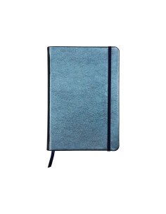 CAI201,Notebook cu copertă tare din piele Cuirise, A5, Clairefontaine Indigo