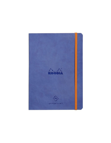 CAI238,Agendă nedatată A5, Rhodia Perpetual Sapphire