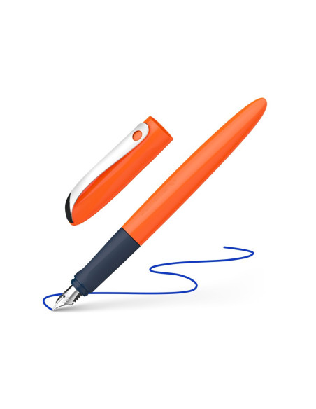 STI177/PORTOCALIU,Stilou Schneider Wavy Portocaliu