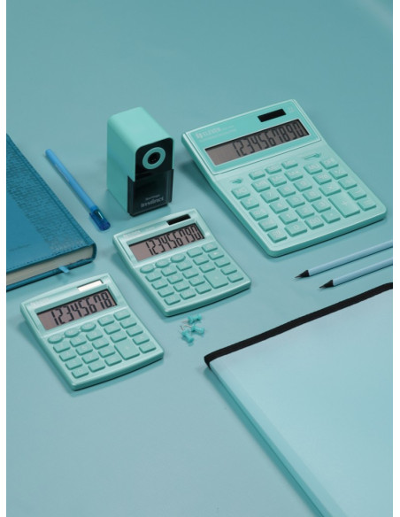 CAL034,Calculator de birou 8 digiți, 120 x 105 x 21 mm, Eleven SDC-805 Verde