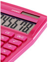 CAL034,Calculator de birou 8 digiți, 120 x 105 x 21 mm, Eleven SDC-805 Roz