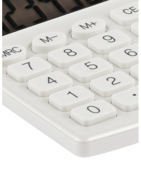 CAL034,Calculator de birou 8 digiți, 120 x 105 x 21 mm, Eleven SDC-805 Alb