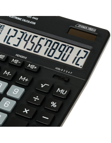 CAL041,Calculator de birou 12 digiți, 199 x 153 x 31 mm, Eleven SDC-444S