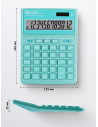 CAL042,Calculator de birou 12 digiți, 204 x 155 x 33 mm, Eleven SDC-444XR Verde