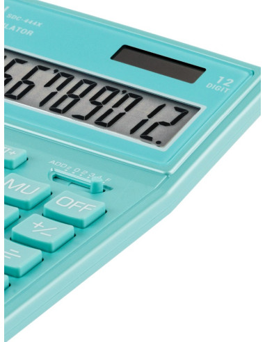 CAL042,Calculator de birou 12 digiți, 204 x 155 x 33 mm, Eleven SDC-444XR Verde
