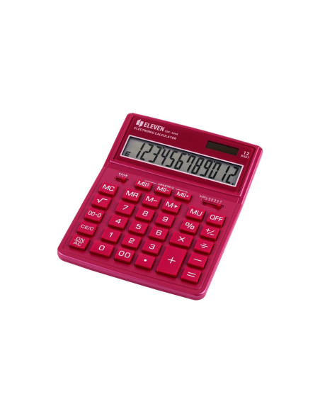 CAL042,Calculator de birou 12 digiți, 204 x 155 x 33 mm, Eleven SDC-444XR Roz CAL042,Calculator de birou 12 digiți, 204 x 155 x 33 mm, Eleven SDC-444XR Roz