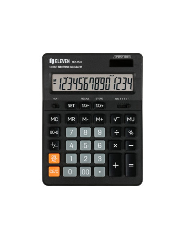 CAL043,Calculator de birou 14 digiți, 199 x 153 x 31 mm, Eleven SDC-554S