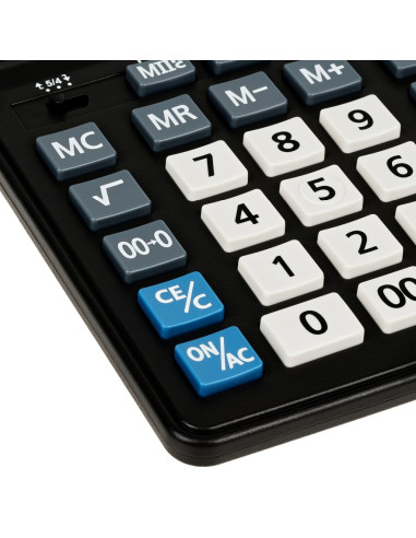 CAL046,Calculator de birou 12 digiți, 205 x 155 x 35 mm, Eleven CDB1201-BK