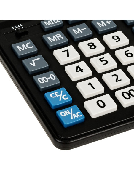 CAL046,Calculator de birou 12 digiți, 205 x 155 x 35 mm, Eleven CDB1201-BK