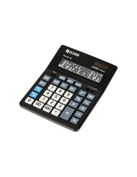 CAL047,Calculator de birou 14 digiți, 205 x 155 x 35 mm, Eleven CDB1401-BK CAL047,Calculator de birou 14 digiți, 205 x 155 x 35 mm, Eleven CDB1401-BK