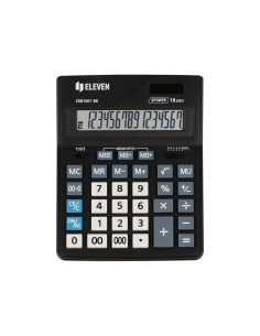 CAL048,Calculator de birou 16 digiți, 205 x 155 x 35 mm, Eleven CDB1601-BK 2