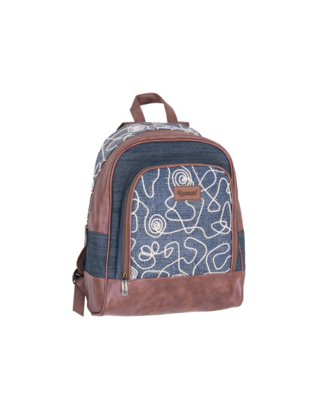 SKG178,Geantă de umăr Pulse Jeans Glossy