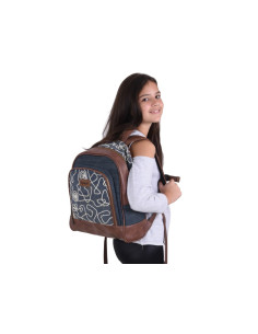 SKG178,Geantă de umăr Pulse Jeans Glossy 2