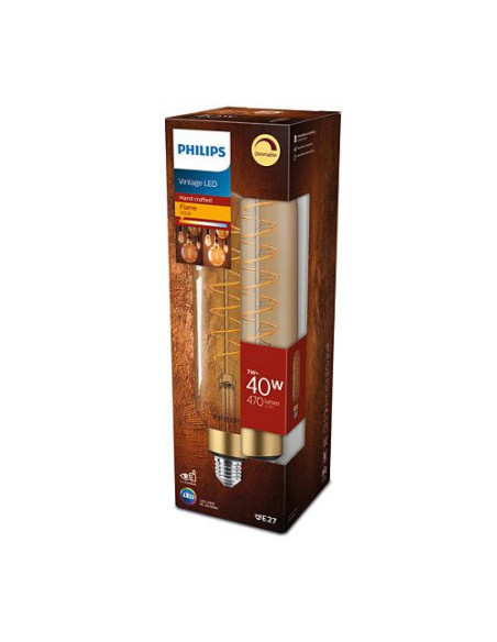 000008719514313804,LED CLASSIC-GIANT 40W E27 T65 GOLD DIM "000008719514313804" (include TV 0.60 lei)