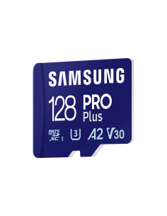 MB-MD128SA/EU,SAMSUNG PRO Plus 128GB microSD UHS-I U3 Full HD 4K UHD 180MB/s Read 130MB/s Write Memory Card Incl. SD-Adapter 202 2
