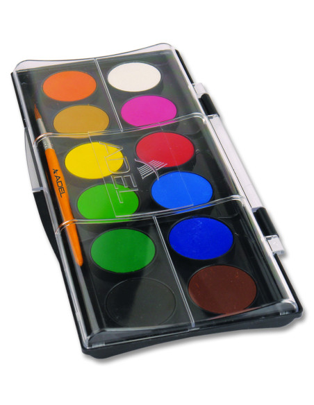 AD2290932,Acuarele 12 culori 30mm + pensula adel