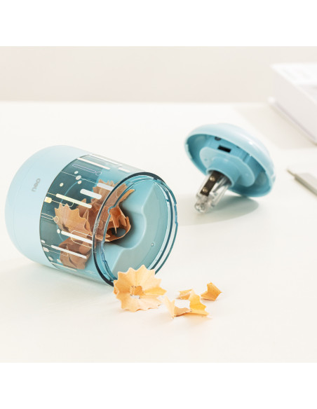 DLEH508-BL,Ascutitoare electrica 6.9-8mm bleu deli