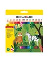 EF514824,Creioane colorate plastic 24 culori eberhard faber