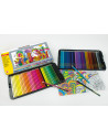 EF514872,Creioane colorate 72 culori cutie metal eberhard faber