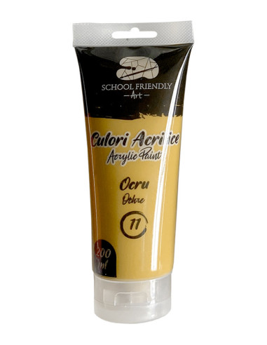 MCTPA2011,Culori acrilice 200ml ocru premium sf art pigna