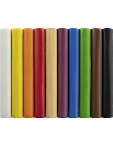 EF572011,Plastilina 10 culori 185g eberhard faber